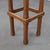 Wood Art Deco Dutch Oak Bar Stools with Upholstered Seats, 1930s, Set of 2 For Sale - Image 7 of 8