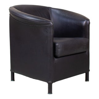 Vintage Aura Club Chair by Paolo Piva Chair for Wittmann, 1980s For Sale