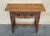 Early 20th Century Large Spanish Nightstand or Low Console Table with Drawer For Sale - Image 4 of 18