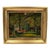 Early 1900s American Folk Art Painting of a Wooded Landscape For Sale