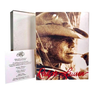 “Ralph Lauren” by Ralph Lauren Coffee Table Book With Box Sleeve For Sale