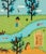 Folk Art Roy Finster "Cabin by the Stream", 1993 For Sale - Image 3 of 8