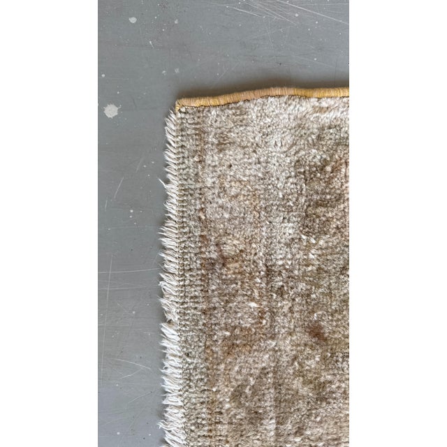 Khaki Large Vintage Afghan Handwoven Wool Rug attributed to Ziegler & Co., 1940s For Sale - Image 8 of 17