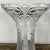 Transparent Vintage Palm Tree Crystal Vase For Sale - Image 8 of 12