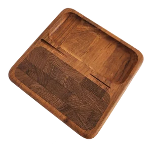 1960s Danish Teak Wood Small Cheese/Charcuterie Board
