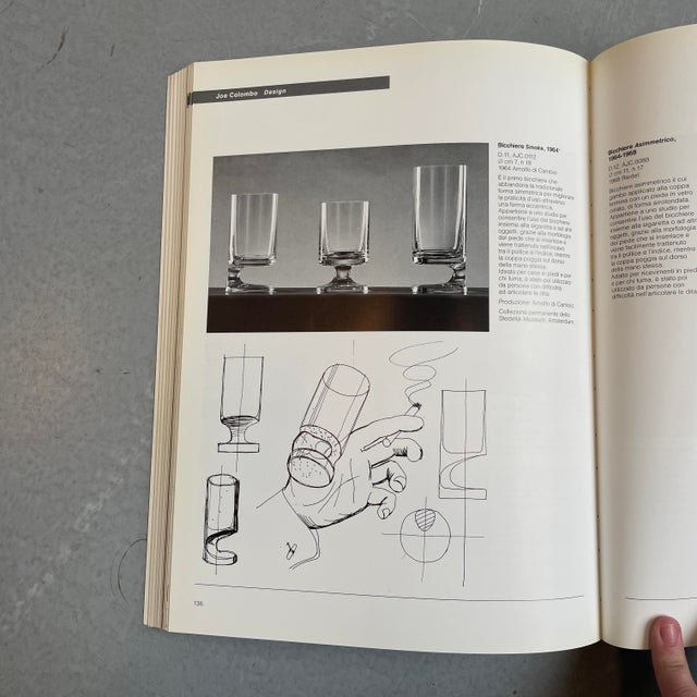 Italian Modern Smoke Glass attributed to Joe Colombo for Arnolfo di Cambio, 1960s For Sale - Image 10 of 11