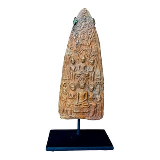 Devotional Buddhist Clay Tsa-Tsa For Sale