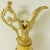 Italian Vintage Italian Decorative Gold Metal Putti Art Pottery Pitcher Cabinet Piece For Sale - Image 3 of 11