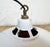 Industrial White Enamel Factory Pendant Lamp, 1960s For Sale - Image 15 of 18