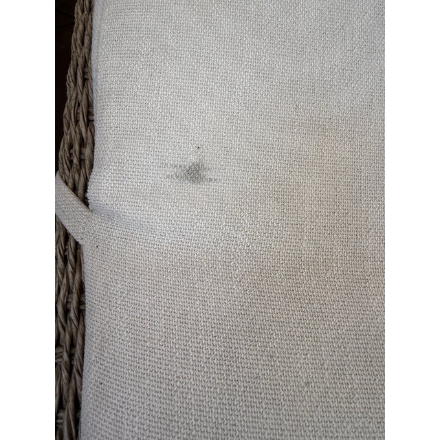 Wicker Chaise For Sale - Image 9 of 9