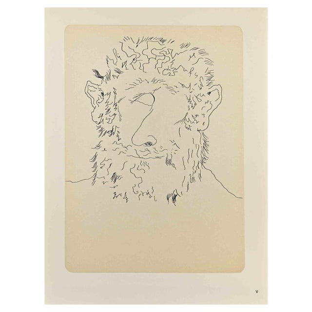 Emmanuel Peillet, Cyclopes, Phototype Print, 1970s For Sale