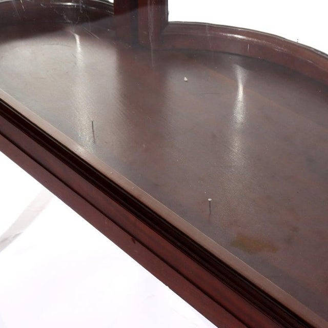 Antique Rj Horner Inlaid Mahogany & Marquetry Vitrine, Attributed For Sale - Image 10 of 10