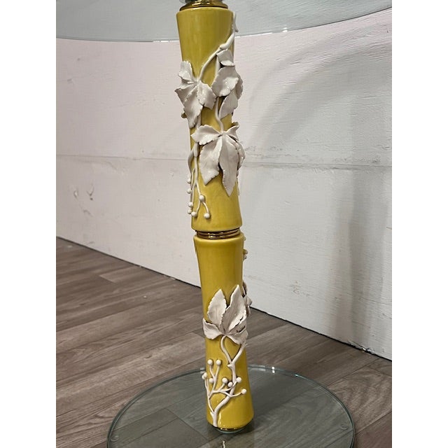 Yellow Gio Ponti Style Side Table #1 For Sale - Image 8 of 8