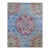 Oversized Sari Silk and Textured Wool Colorful Maharaja Hand Knotted Oriental Rug For Sale