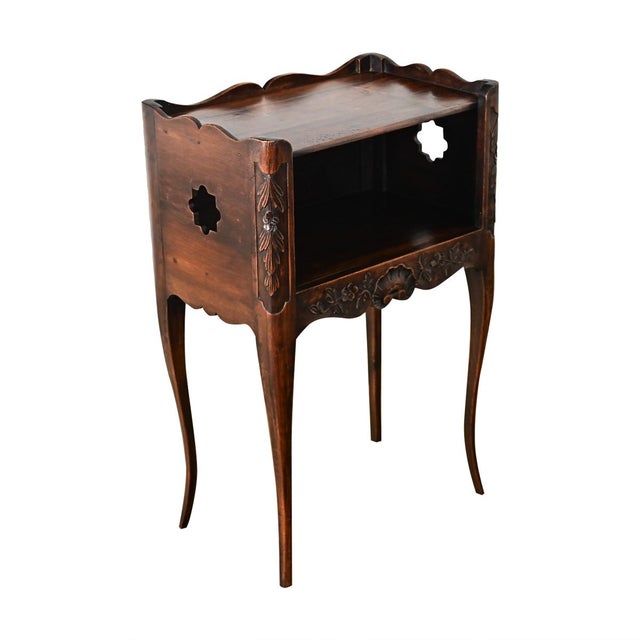 French French 19th Century Louis XV Bedside Table For Sale - Image 3 of 11