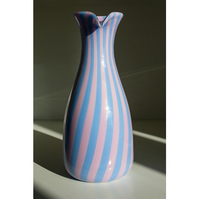 Blue Italian Art Glass Service by Mariana Iskra for Ribes Studio, 2004, Set of 7 For Sale - Image 8 of 18