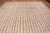 Textile Large Light Ivory Cream Minimalist Stripped Pattern Modern Rug For Sale - Image 7 of 8