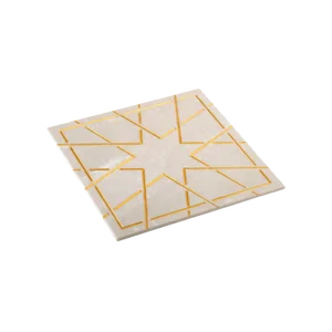 Marble Palatina Plate by Gabriele D'angelo
