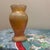 Glass 1920s Early American Carnival Glass "Prism & Daisy Band" Marigold Ribbed Vase For Sale - Image 7 of 7