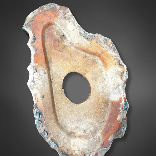 1920s Majolica Ceramic Crane Figure, 1920s-1940s For Sale - Image 5 of 8