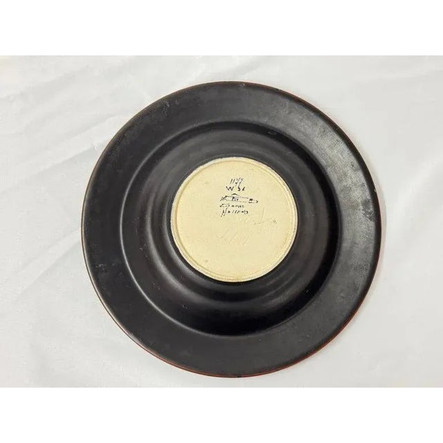 Large Ceramic Gouda Charger Made in Holland For Sale - Image 10 of 12