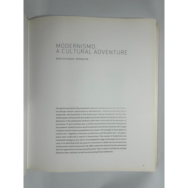 Textile 2000s Illustrated Folio, De Riquer Permanier's Modernismo: Architecture and Design in Catalonia - 1 Book For Sale - Image 7 of 18