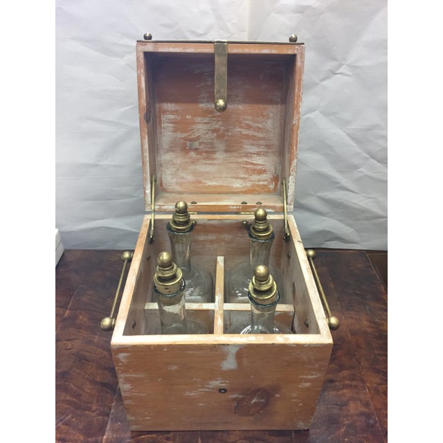 Old Spirits Box & Bottles For Sale - Image 11 of 11