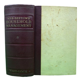 Mrs Beeton's Household Management a Complete Cookery Book For Sale