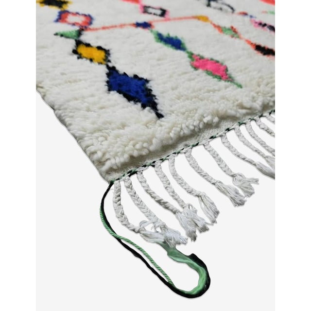 2020s Handmade Moroccan Azilal Rug - 8 X 4.9 Ft For Sale - Image 5 of 8