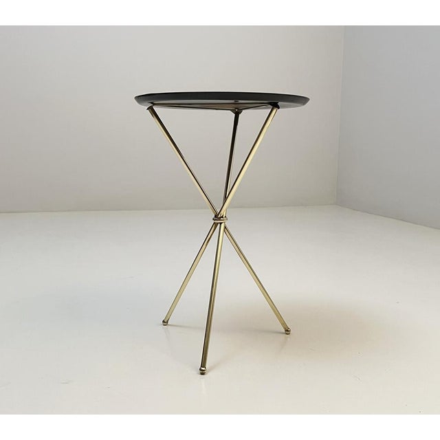 Black Coffee Table, 1950s, in Flawless conditions. Designed 1950 to 1959