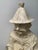 Vintage Chinoiserie Statue 50”Musician With Flute on Pedestal For Sale In Phoenix - Image 6 of 11