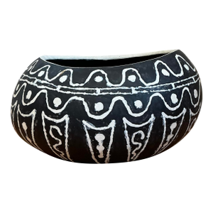 Vintage Original Hand Painted Studio Pottery Bowl