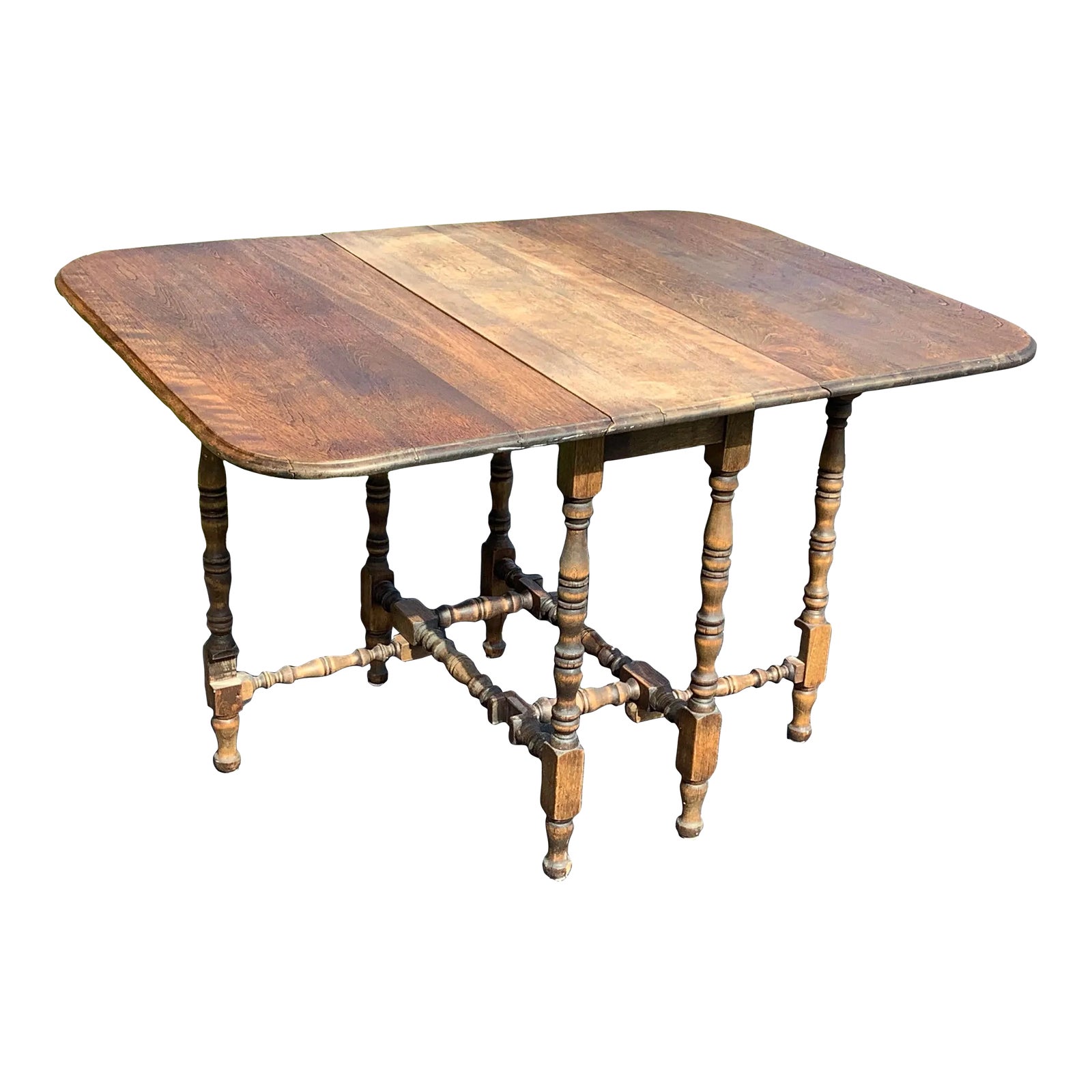 Antique English Gate Leg Table | Chairish