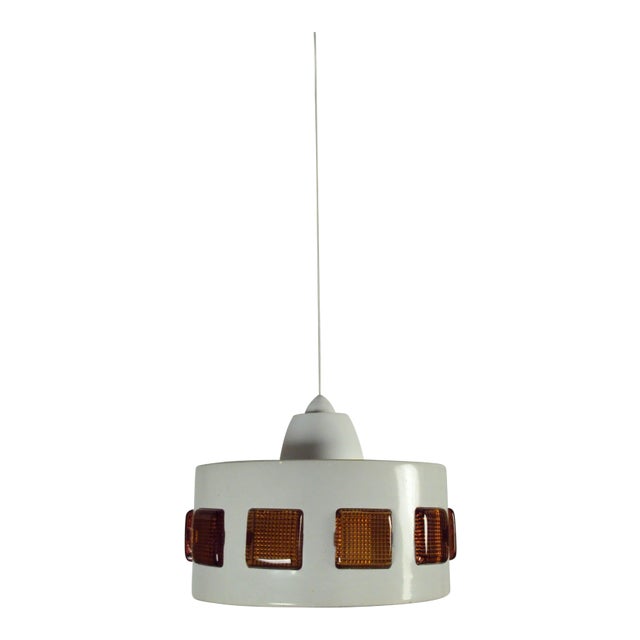 Vintage Mid-Century Swedish Modern Pendant by Erik Höglund and Einar Backström For Sale