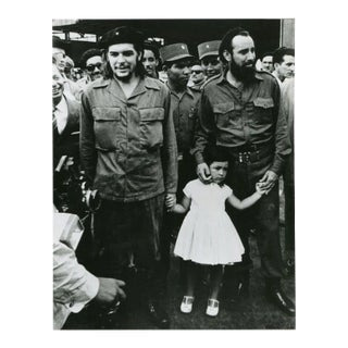 Che Guevara with his Daughter, 1959 For Sale