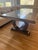 Chaddock Trestle Dining Table With Leaves For Sale - Image 4 of 11