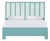 Liam Standard Bed King - Turquoise For Sale