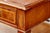 Brown Early 20th Century Chippendale Style Mahogany and Satinwood Writing Desk With Brass Hardware and Fall-Front Drawer For Sale - Image 8 of 11