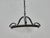 Alabaster 1930s French Alabaster and Hammered Iron Pendants - Pair For Sale - Image 8 of 18