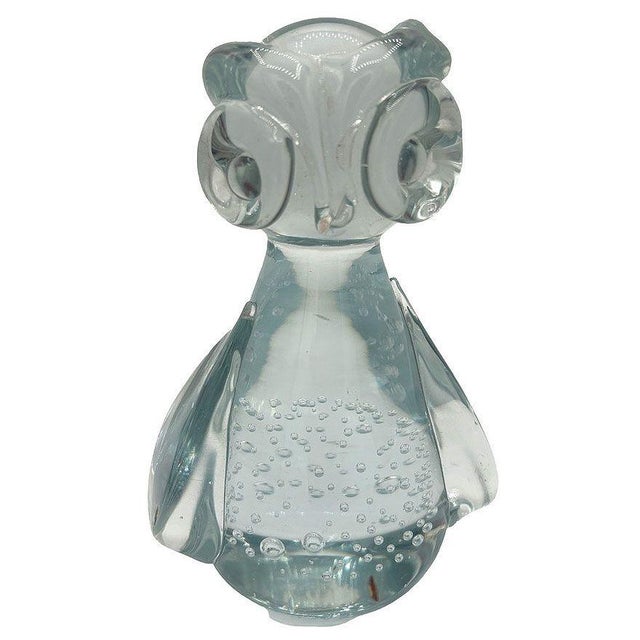 This mid-century owl sculpture blends elegance with artistry, showcasing the same expert craftsmanship of the artist on...