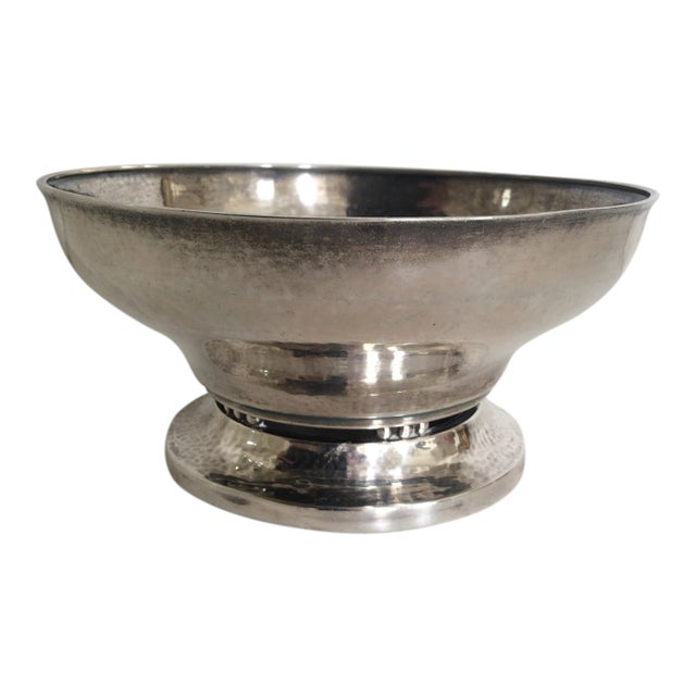 Ealry 20th Century Georg Jensen Sterling Silver Bowl For Sale