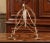 Mid-Century French Brass Swan Magazine Rack Attributed to Maison Jansen For Sale In Dallas - Image 6 of 8