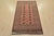 Tribal Bokhara Rug 3’11” X 6’6” Pink Wool Tribal Hand-Knotted Oriental Carpet For Sale - Image 3 of 11