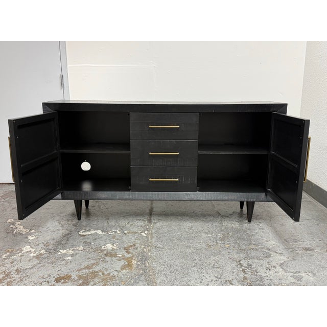 West Elm West Elm Alexa Media Console For Sale - Image 4 of 12