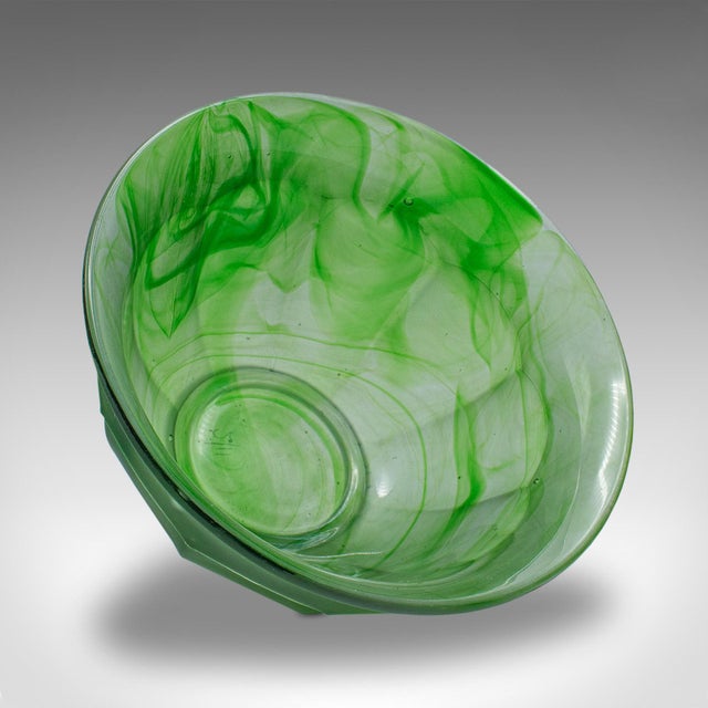 Glass 1930's Small Vintage Sugar Dish For Sale - Image 7 of 10