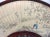 Wood Antique Early 1800's Chinese Qing Dynasty Hand Painted Hand Fan Carved Wood Base For Sale - Image 7 of 18
