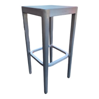 Late 20th Century Philippe Starck for Emeco Aluminum Bar Stool For Sale
