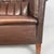 Italian Art Deco Brown Leather 2-Seater Sofa from Saracchi, 1930s For Sale - Image 9 of 18