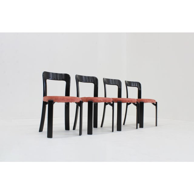 Vintage Bruno Rey Dining Chairs for Dietiker Switzerland, 1970s, Set of 4 For Sale - Image 10 of 10