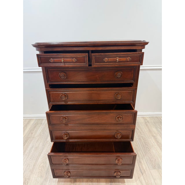 Ralph Lauren Tall Dresser of Drawers For Sale - Image 9 of 12